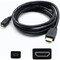 Add-On Addon 91.00Cm (3.00Ft) Hdmi Male To Micro-Hdmi Male Black Adapter HDMI2MHDMI3 - alternate 1